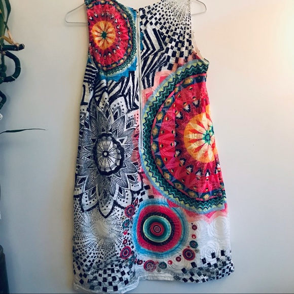 Suzy Shier Boho printed Dress - Size M - Picture 2 of 4
